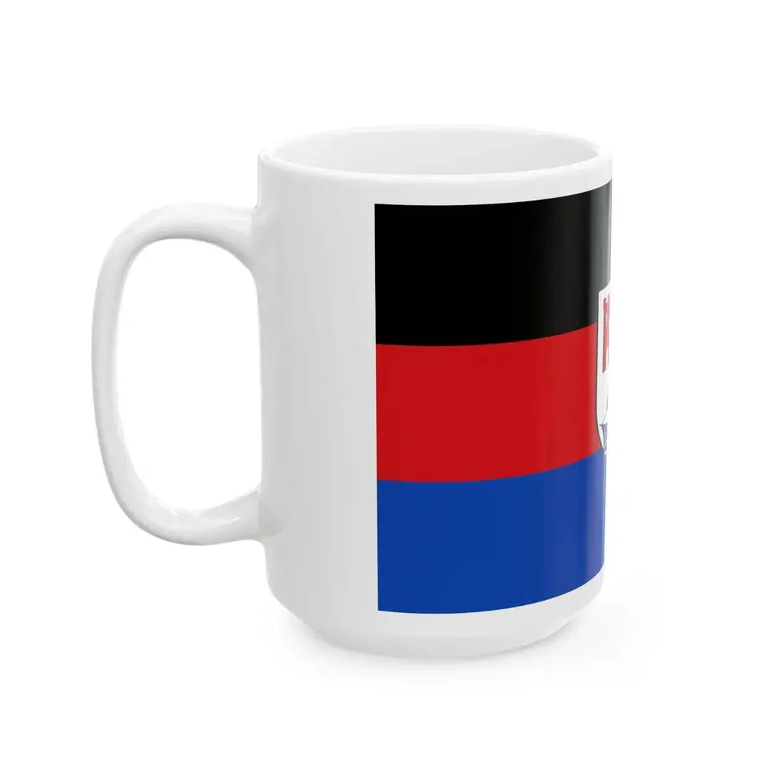 Flagge Moormerland (Germany) White Coffee Mug - Go Mug Yourself