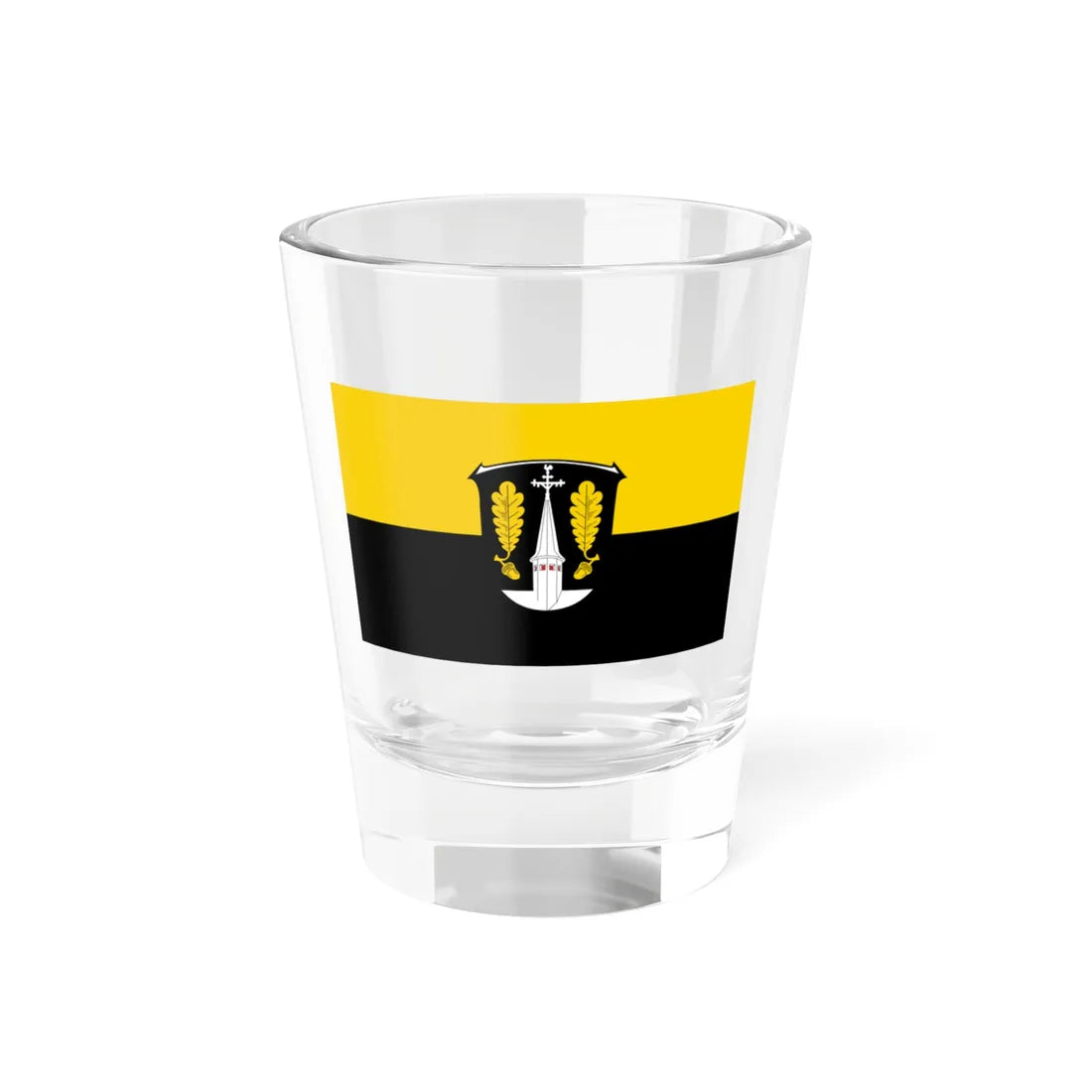 Flagge Mornshausen Gladenbach (Germany) Shot Glass 1.5oz 1.5oz - Go Mug Yourself