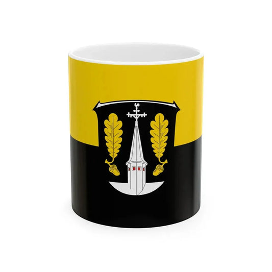 Flagge Mornshausen Gladenbach (Germany) White Coffee Mug 11oz - Go Mug Yourself