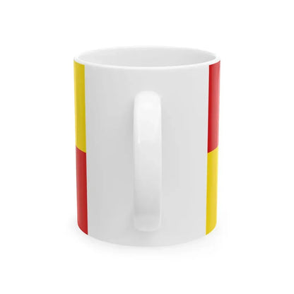 Flagge Muemling-Grumbach (Germany) White Coffee Mug - Go Mug Yourself