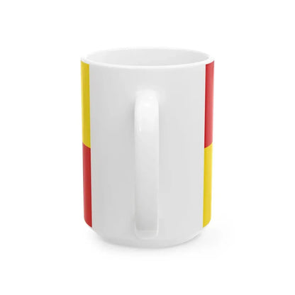 Flagge Muemling-Grumbach (Germany) White Coffee Mug - Go Mug Yourself
