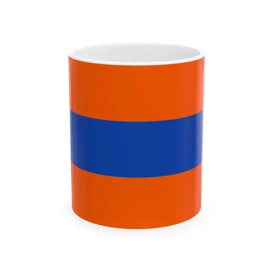 Flagge Nassau 2 (Germany) White Coffee Mug 11oz - Go Mug Yourself
