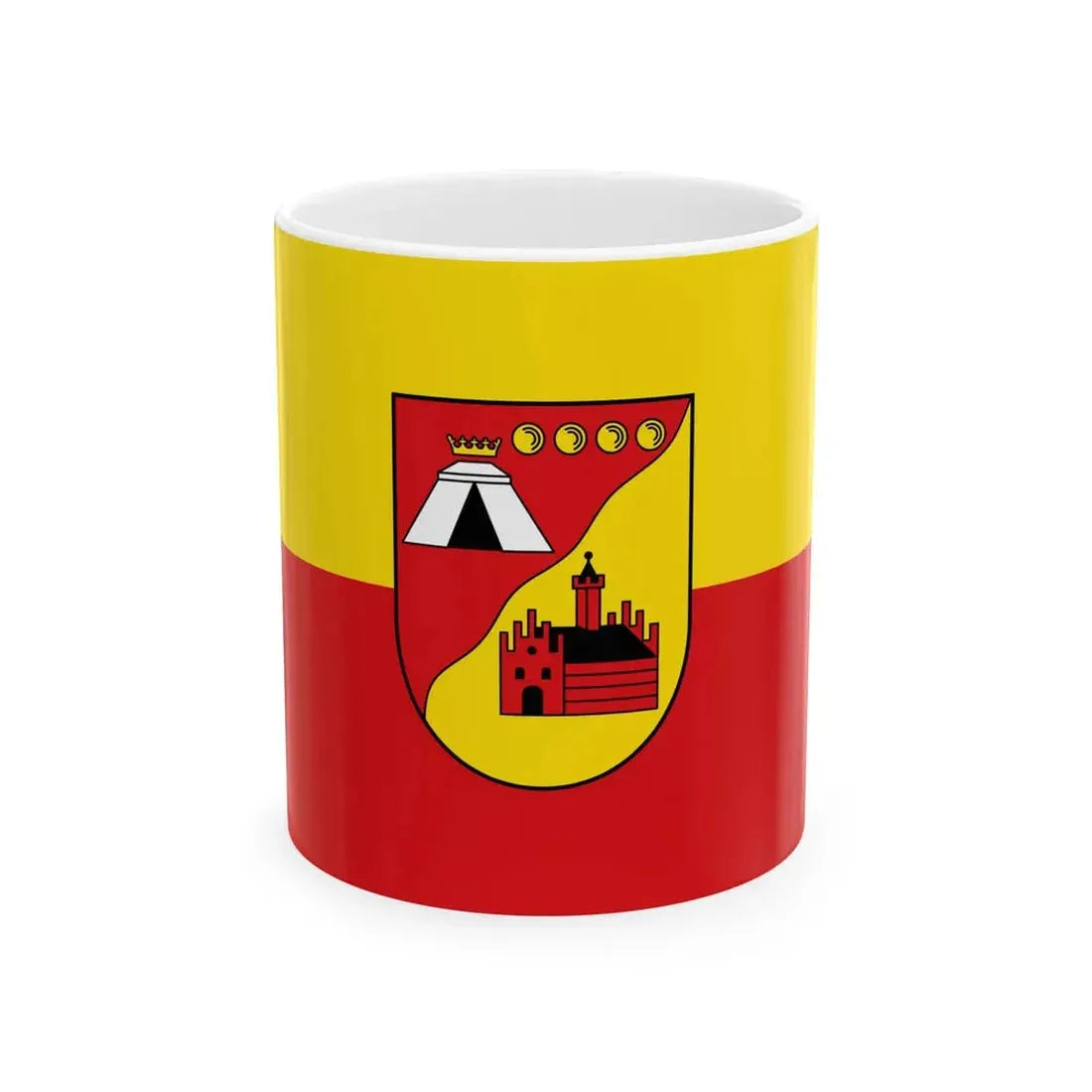 Flagge Neuenhaus (Germany) White Coffee Mug 11oz - Go Mug Yourself