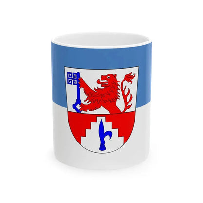 Flagge Neuhaus Oste (Germany) White Coffee Mug 11oz - Go Mug Yourself