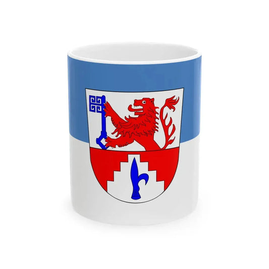 Flagge Neuhaus Oste (Germany) White Coffee Mug 11oz - Go Mug Yourself