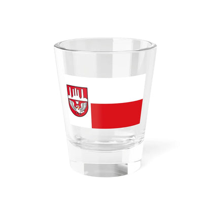 Flagge Neumünster (Germany) Shot Glass 1.5oz 1.5oz - Go Mug Yourself