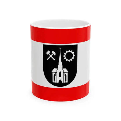 Flagge Neunkirchen (Germany) White Coffee Mug 11oz - Go Mug Yourself