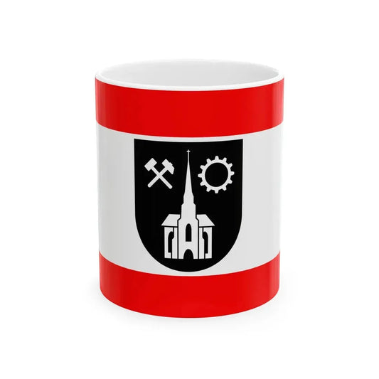 Flagge Neunkirchen (Germany) White Coffee Mug 11oz - Go Mug Yourself