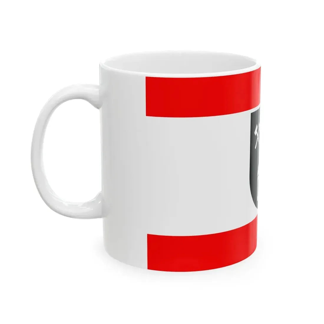 Flagge Neunkirchen (Germany) White Coffee Mug - Go Mug Yourself