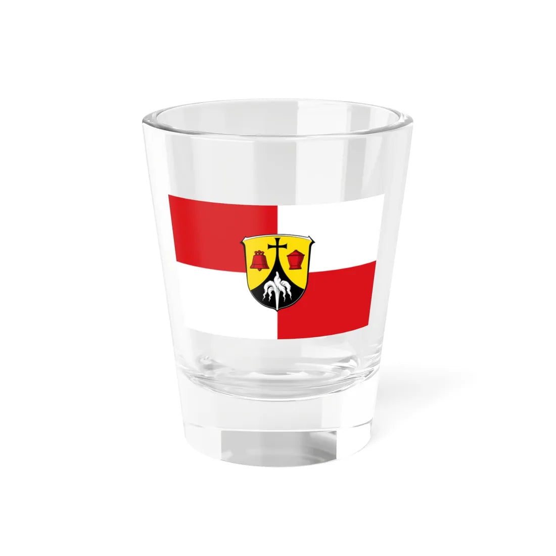 Flagge Neunkirchen Modautal (Germany) Shot Glass 1.5oz 1.5oz - Go Mug Yourself
