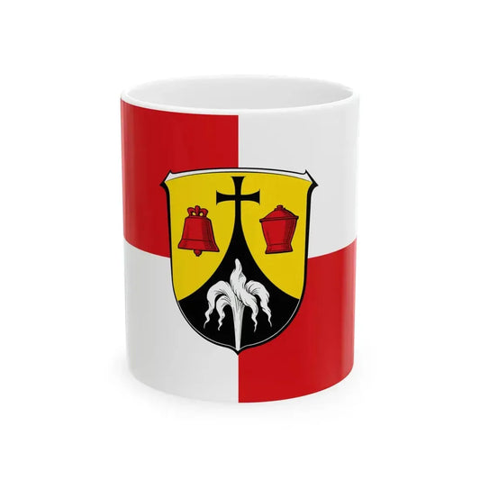 Flagge Neunkirchen Modautal (Germany) White Coffee Mug 11oz - Go Mug Yourself