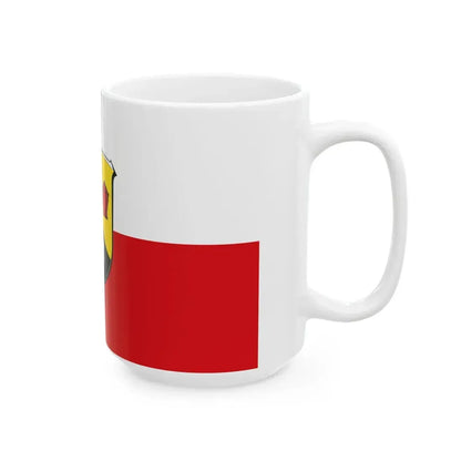 Flagge Neunkirchen Modautal (Germany) White Coffee Mug - Go Mug Yourself
