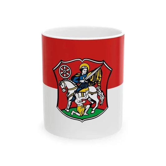 Flagge Neustadt Hessen (Germany) White Coffee Mug 11oz - Go Mug Yourself