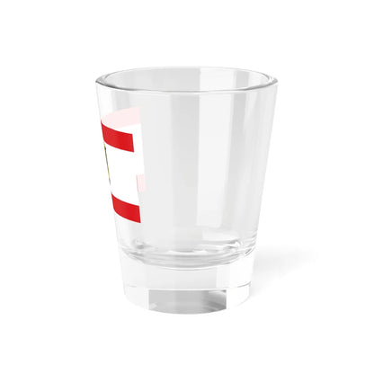 Flagge Nieder-Gemünden (Germany) Shot Glass 1.5oz - Go Mug Yourself