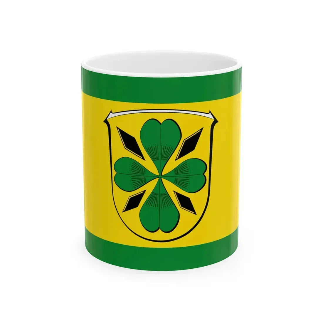 Flagge Niederdieten (Germany) White Coffee Mug 11oz - Go Mug Yourself