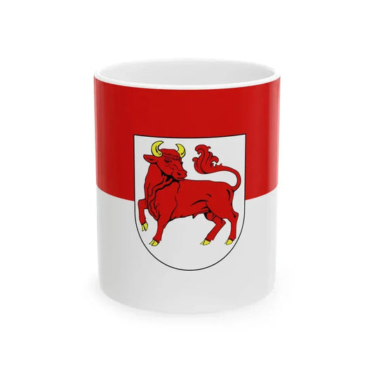Flagge Niederlausitz (Germany) White Coffee Mug 11oz - Go Mug Yourself