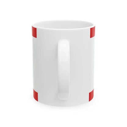 Flagge Niedernhausen Fischbachtal (Germany) White Coffee Mug - Go Mug Yourself