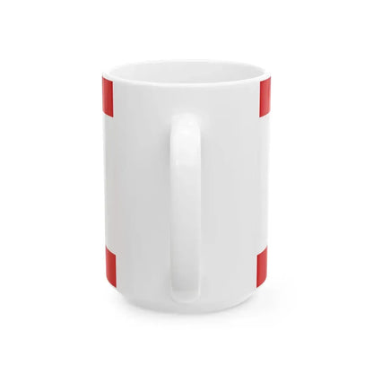 Flagge Niedernhausen Fischbachtal (Germany) White Coffee Mug - Go Mug Yourself