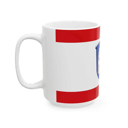 Flagge Niedernhausen Fischbachtal (Germany) White Coffee Mug - Go Mug Yourself