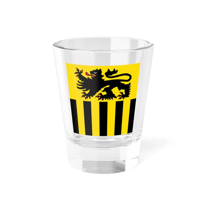 Flagge Niederzier (Germany) Shot Glass 1.5oz 1.5oz - Go Mug Yourself