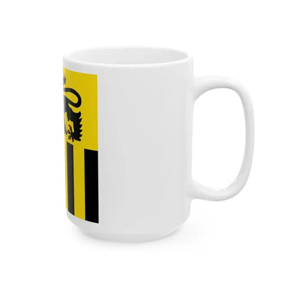 Flagge Niederzier (Germany) White Coffee Mug - Go Mug Yourself