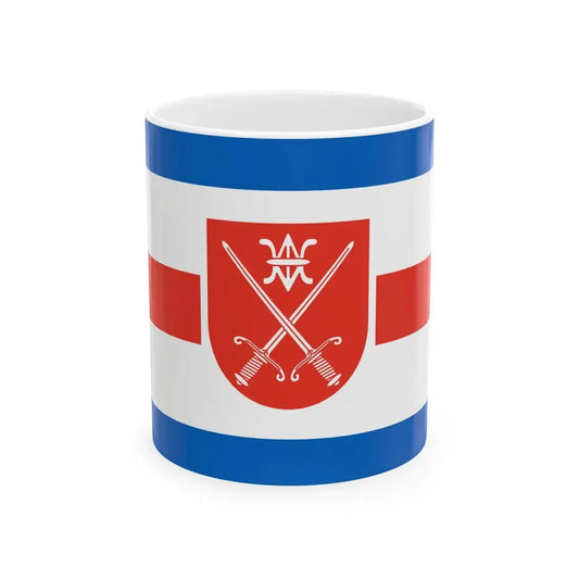 Flagge Niendorf Stecknitz (Germany) White Coffee Mug 11oz - Go Mug Yourself