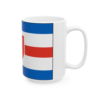 Flagge Niendorf Stecknitz (Germany) White Coffee Mug-Go Mug Yourself