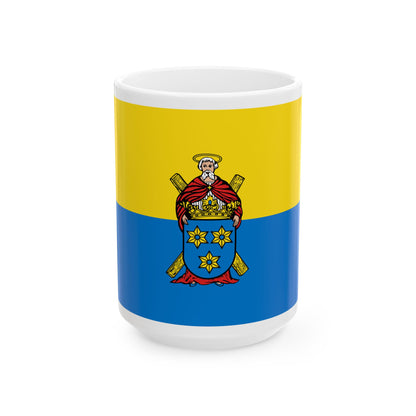 Flagge Norden Ostfriesland (Germany) White Coffee Mug-15oz-Go Mug Yourself