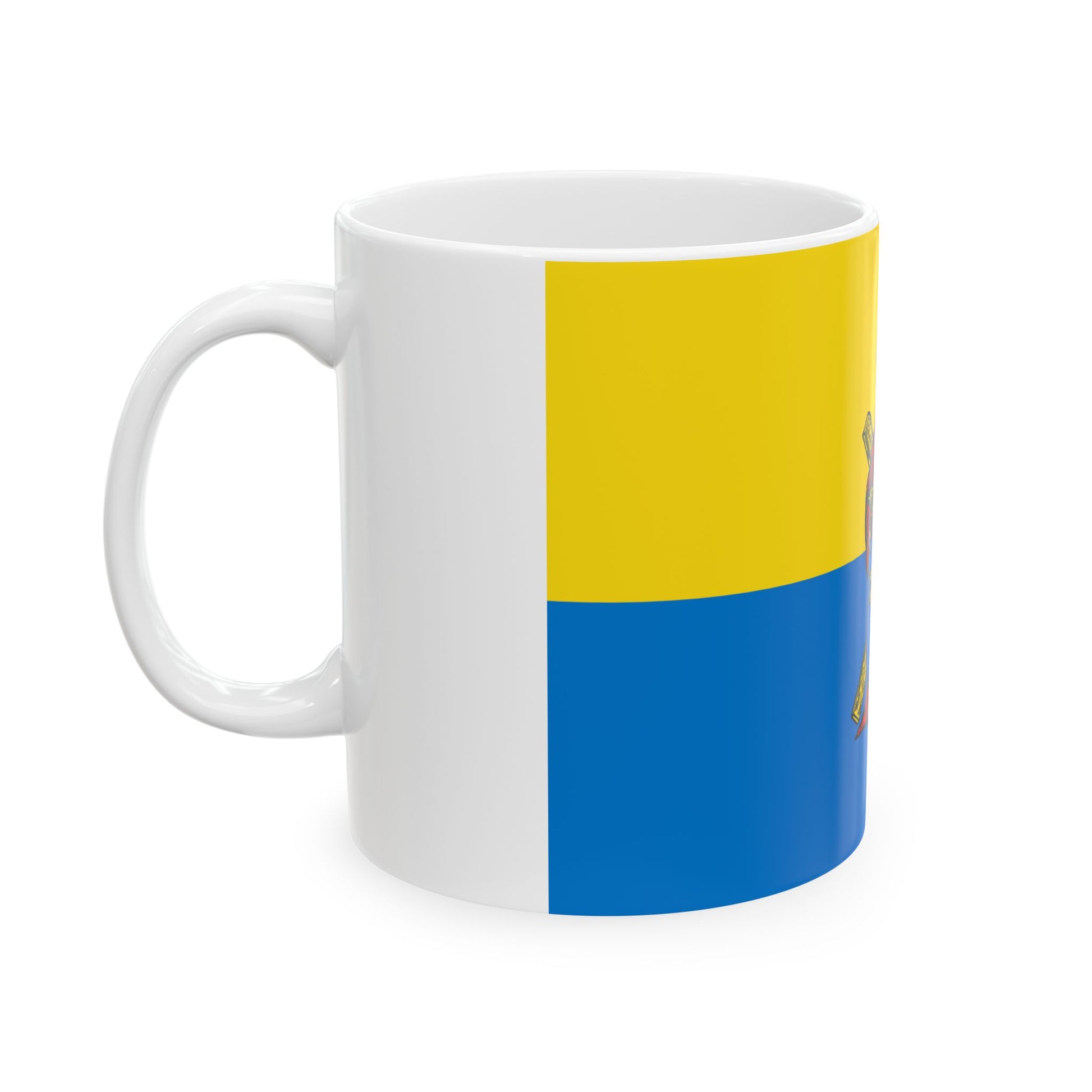 Flagge Norden Ostfriesland (Germany) White Coffee Mug-Go Mug Yourself
