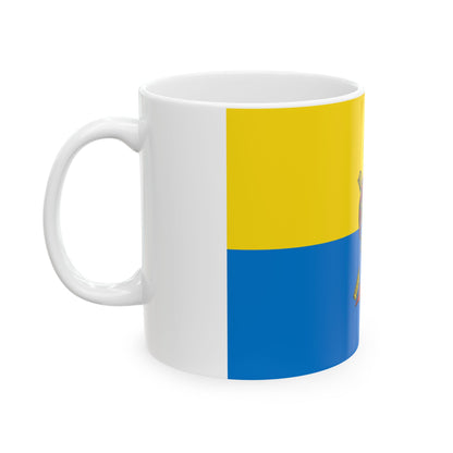 Flagge Norden Ostfriesland (Germany) White Coffee Mug-Go Mug Yourself