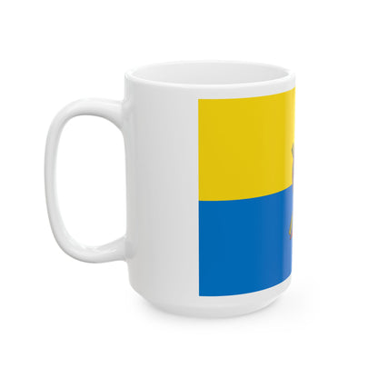 Flagge Norden Ostfriesland (Germany) White Coffee Mug-Go Mug Yourself
