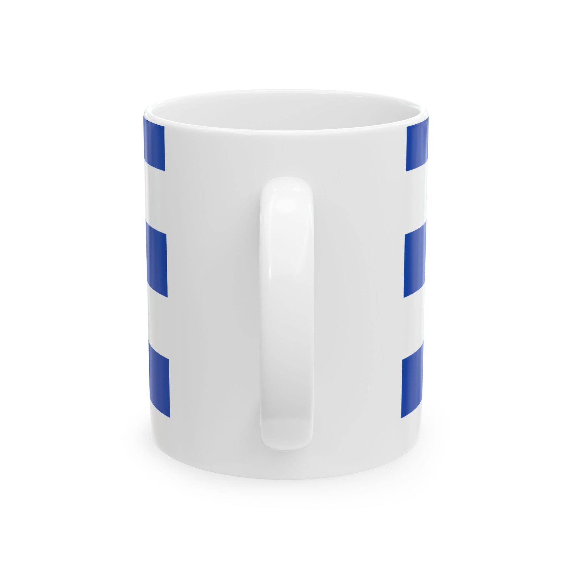Flagge Norderney gross (Germany) White Coffee Mug-Go Mug Yourself