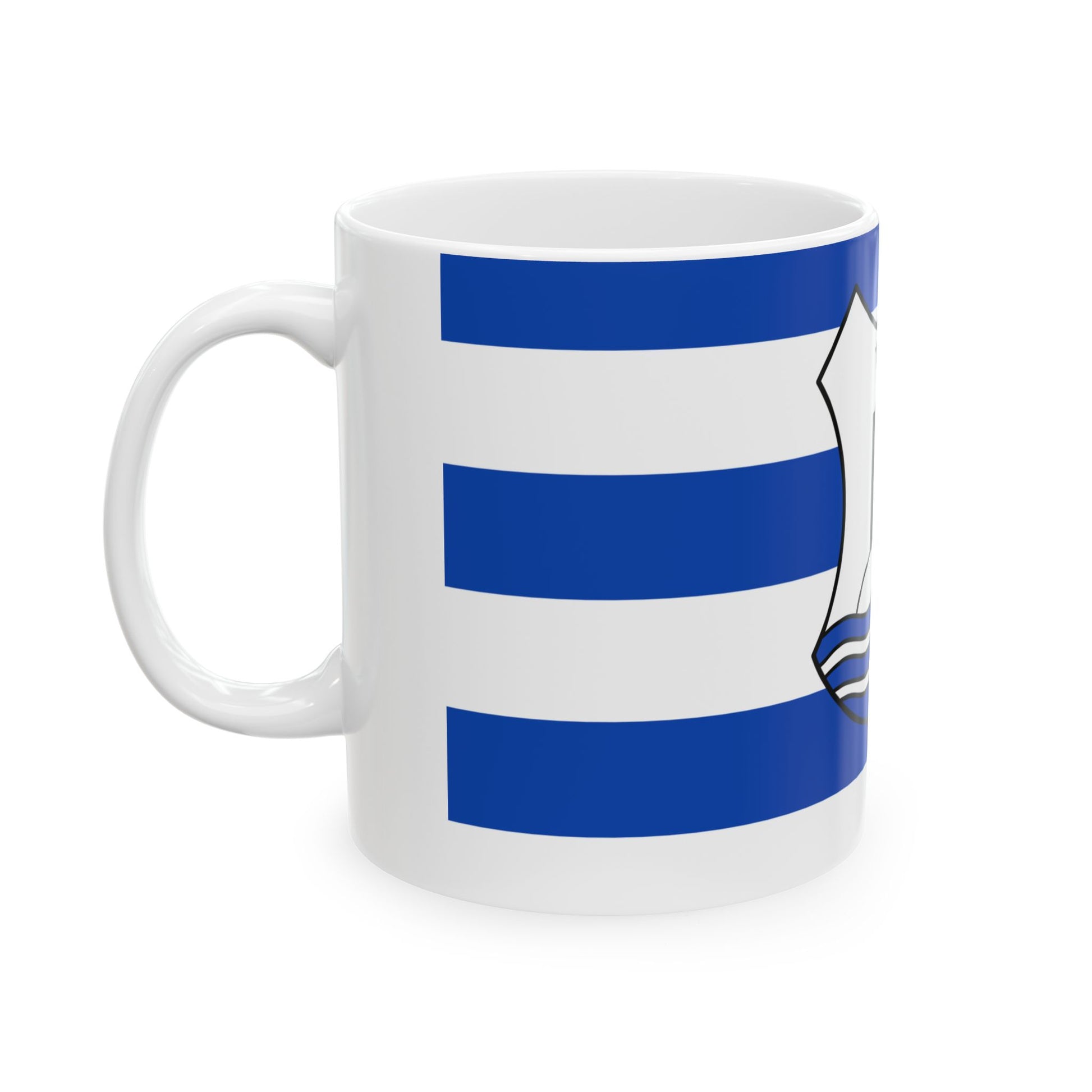 Flagge Norderney gross (Germany) White Coffee Mug-Go Mug Yourself