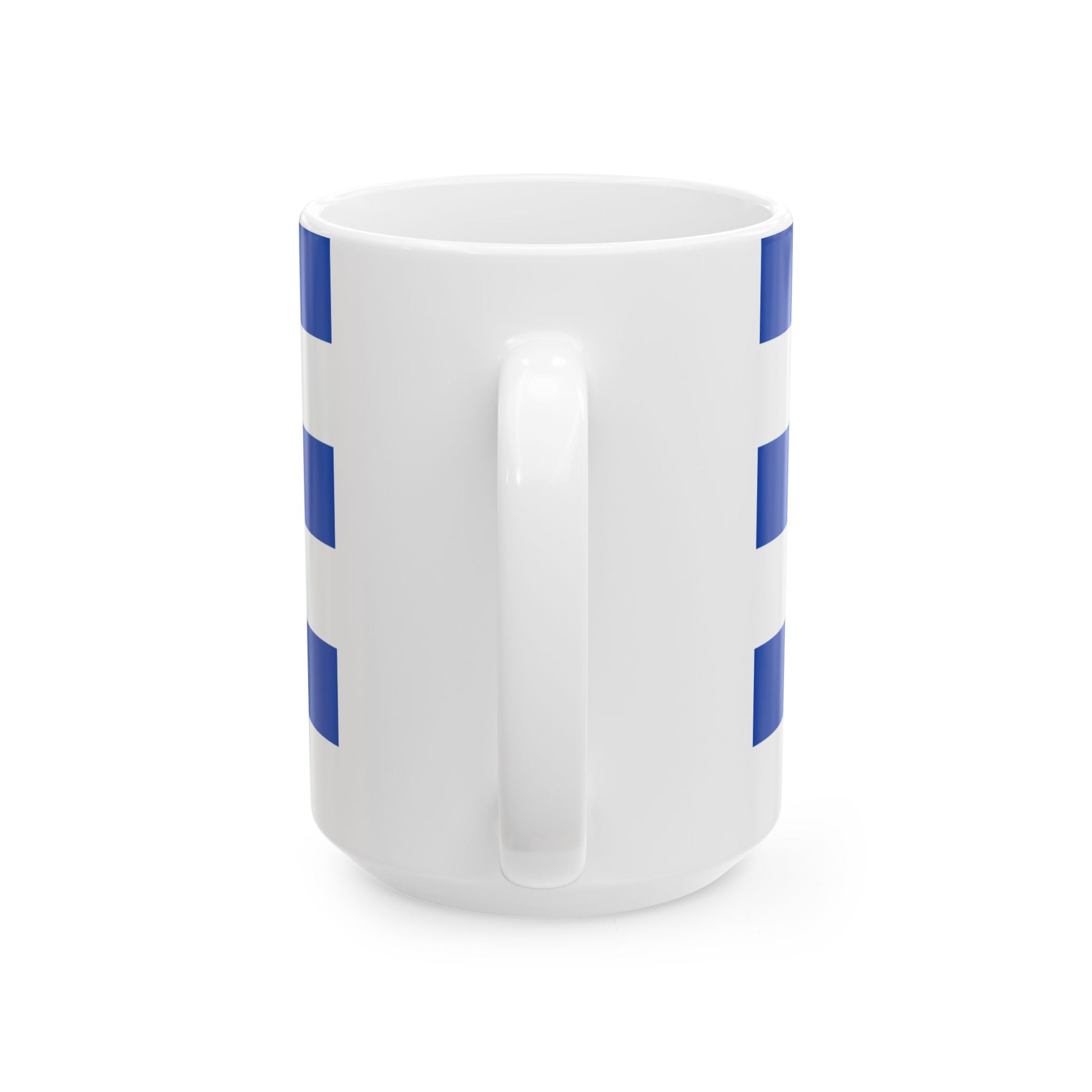 Flagge Norderney gross (Germany) White Coffee Mug-Go Mug Yourself
