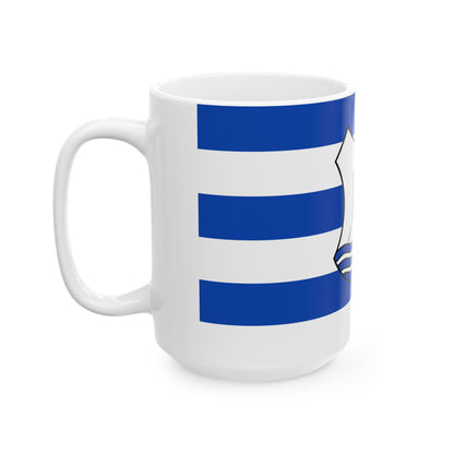 Flagge Norderney gross (Germany) White Coffee Mug-Go Mug Yourself