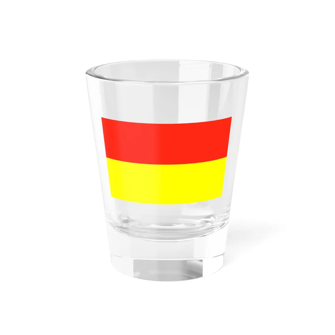 Flagge Nordhorn (Germany) Shot Glass 1.5oz 1.5oz - Go Mug Yourself