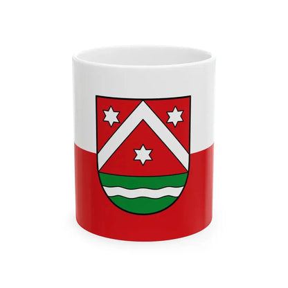 Flagge Nordleda (Germany) White Coffee Mug 11oz - Go Mug Yourself