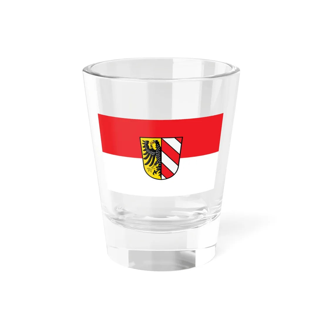 Flagge Nürnberg (Germany) Shot Glass 1.5oz 1.5oz - Go Mug Yourself