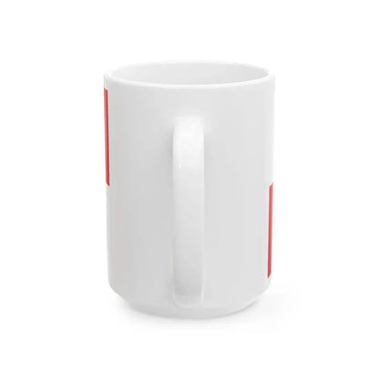 Flagge Ober-Ofleiden (Germany) White Coffee Mug - Go Mug Yourself