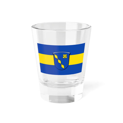 Flagge Oberasphe (Germany) Shot Glass 1.5oz 1.5oz - Go Mug Yourself