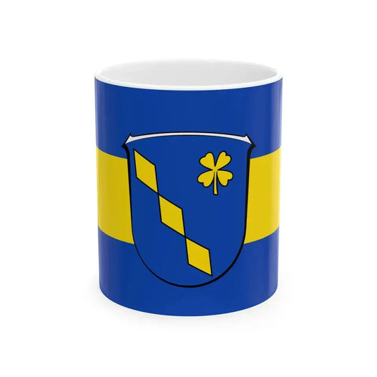 Flagge Oberasphe (Germany) White Coffee Mug 11oz - Go Mug Yourself