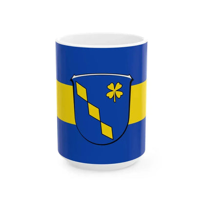 Flagge Oberasphe (Germany) White Coffee Mug 15oz - Go Mug Yourself