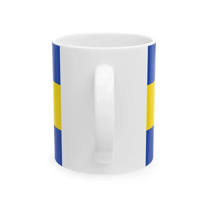 Flagge Oberasphe (Germany) White Coffee Mug - Go Mug Yourself