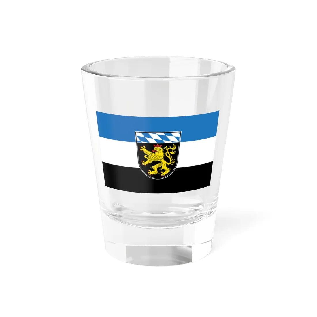 Flagge Oberbayern Vorschlag (Germany) Shot Glass 1.5oz 1.5oz - Go Mug Yourself