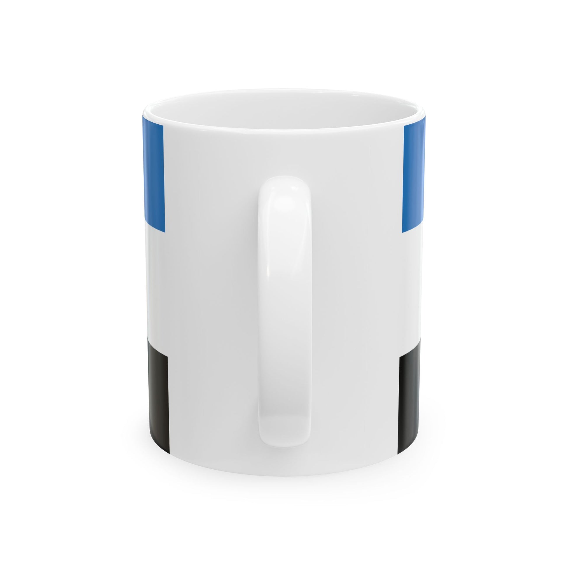 Flagge Oberbayern Vorschlag (Germany) White Coffee Mug-Go Mug Yourself