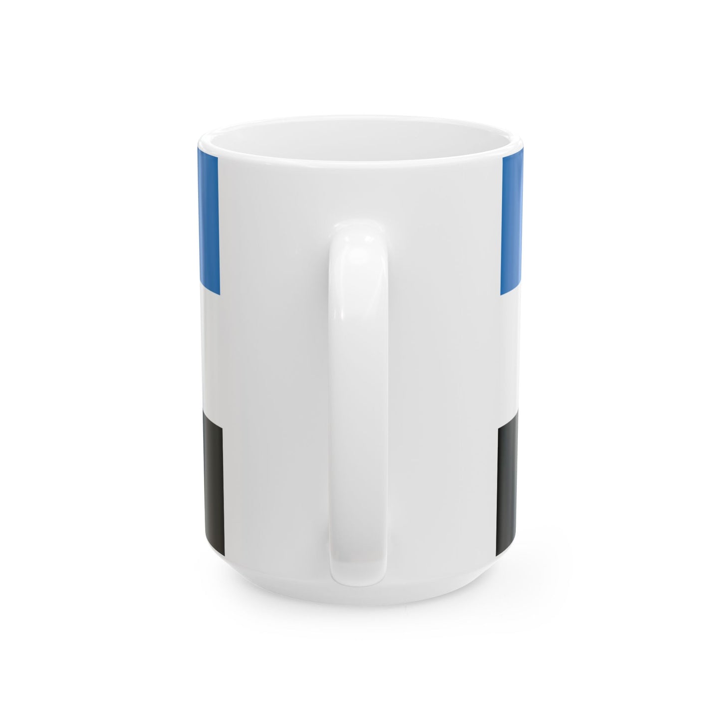 Flagge Oberbayern Vorschlag (Germany) White Coffee Mug-Go Mug Yourself