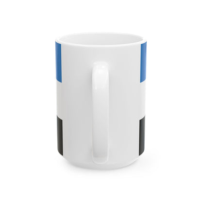 Flagge Oberbayern Vorschlag (Germany) White Coffee Mug-Go Mug Yourself