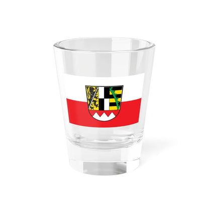 Flagge Oberfranken (Germany) Shot Glass 1.5oz 1.5oz - Go Mug Yourself