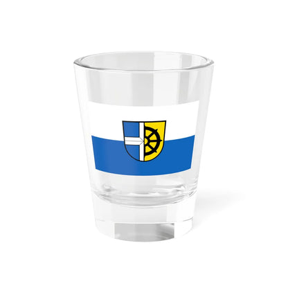 Flagge Oberhausen-Rheinhausen (Germany) Shot Glass 1.5oz 1.5oz - Go Mug Yourself