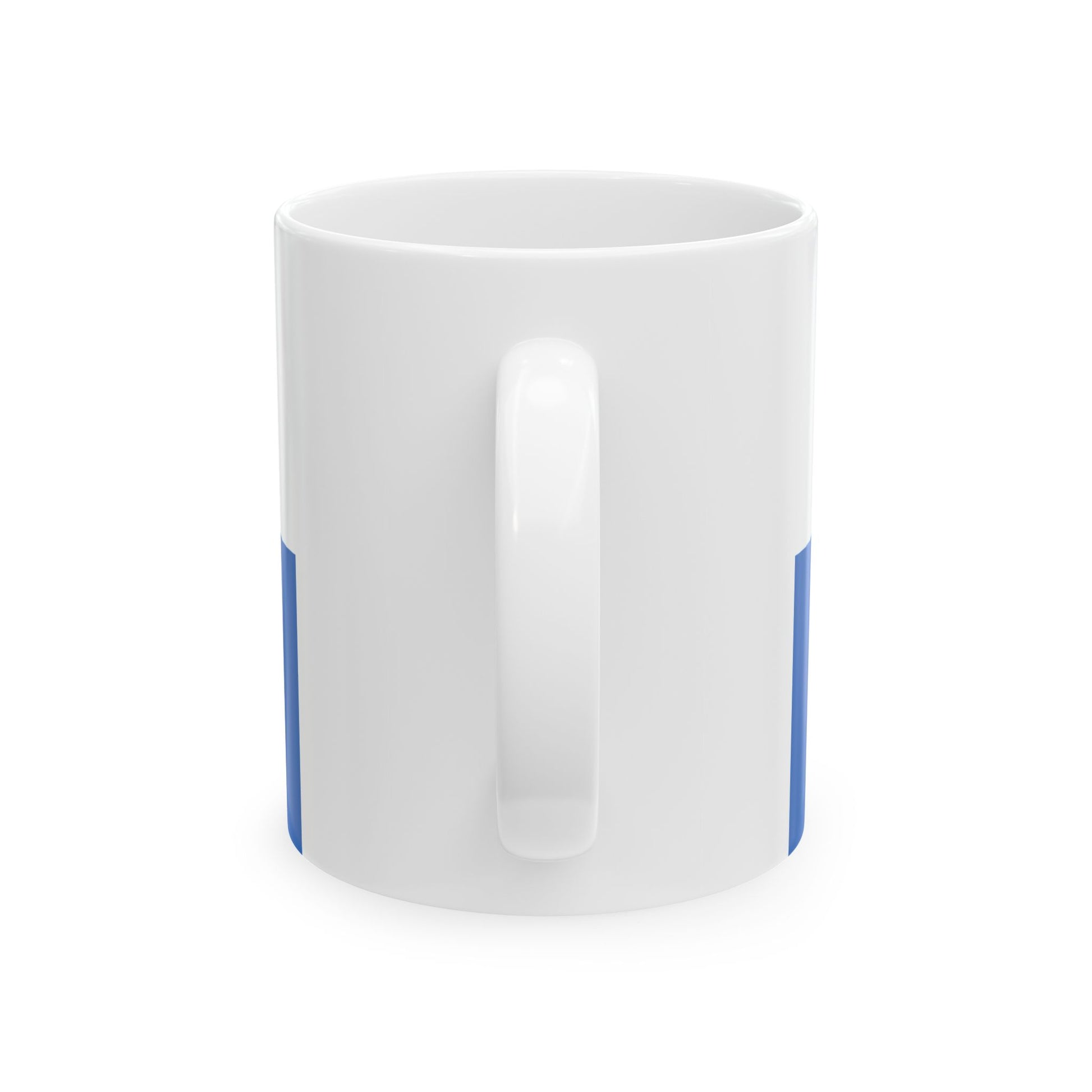 Flagge Oberhausen-Rheinhausen (Germany) White Coffee Mug-Go Mug Yourself